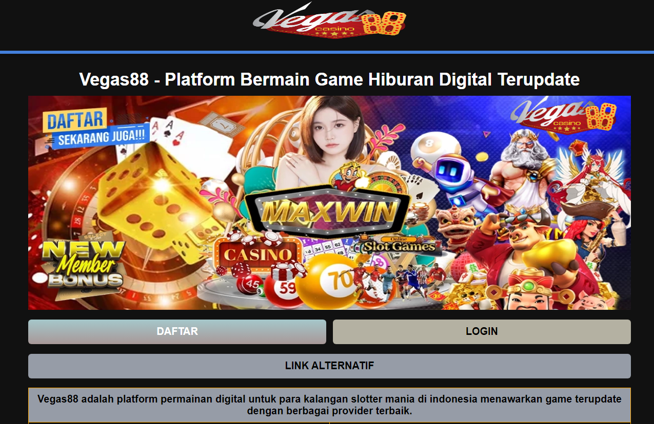 vegas88 daftar dan login